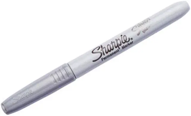 Alt view image 10 of 11 - Sharpie Metallic Permanent Markers - Office Pack Fine Metallic Silver 36/PK