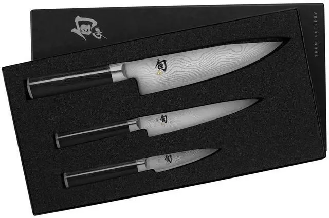 Alt view image 4 of 6 - Shun Classic 3 Pc Starter Knife Boxed Set