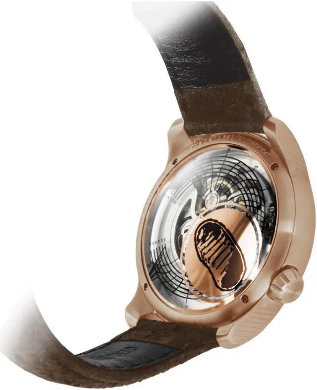 Alt view image 3 of 3 - OVD Red Moon MW-003 Automatic Men's Moon Walker Microbrand Watch