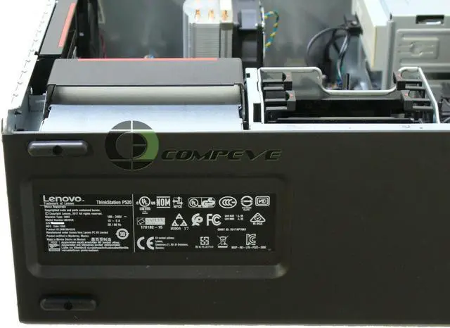 Alt view image 4 of 4 - Lenovo ThinkStation P520 Xeon W-2125 4GHz Ram 16GB SSD 512Gb Video Card P1000 30BE0042US