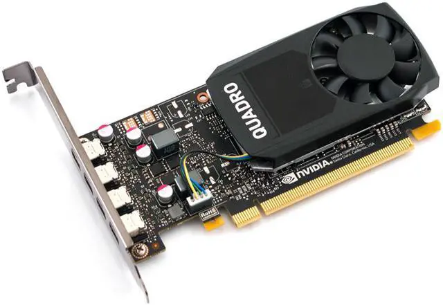 Alt view image 2 of 2 - PNY nVIDIA Quadro P1000 VCQP1000 4GB GDDR5 PCI-E 3.0 x16 4 Mini DP 900-5G212-1751-000