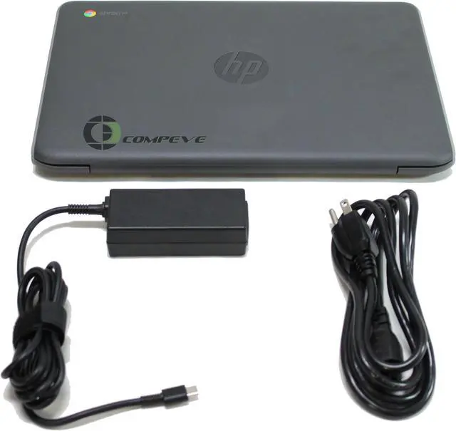 Alt view image 4 of 17 - HP Chromebook 11 G7 11.6" Celeron N4000 4GB Ram HDD 16GB 6QY22UT#ABA