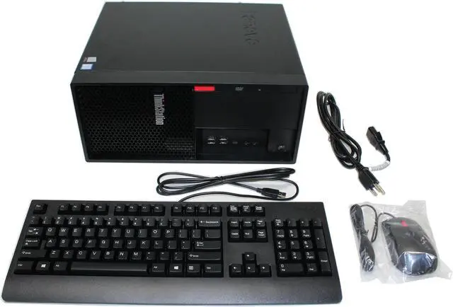 Main image of Lenovo Thinkstation P330 Core i7-8700 3.2GHz 32GB Ram 512GB SSD 4TB HDD Quadro M2000 30C6S2VM0E