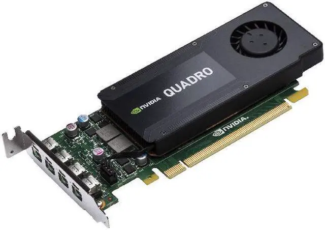 Alt view image 3 of 7 - HP Nvidia Quadro K1200 4GB 4xDP PCI-e x16 Support 4 Displays T7T59AT 846583-001