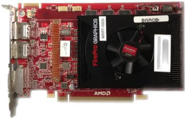 Main image of Barco MXRT-5500 3D PCIe Triple Head Graphic Card 2GB 13J K9306036-00