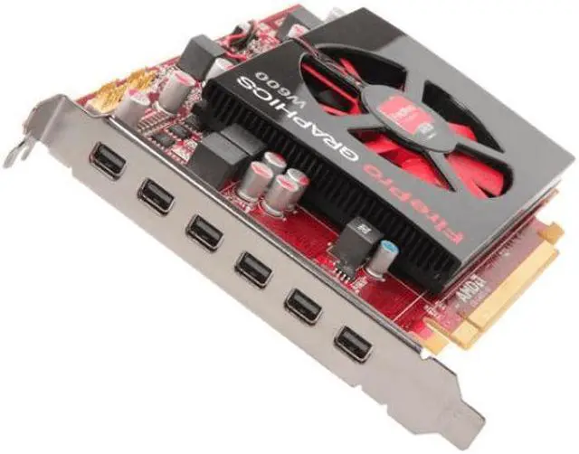 Alt view image 2 of 3 - ATI FirePro W600 GDDR5 2GB PCIE 6x mini TC: PVM 100-505746 7122D0010WG