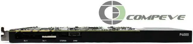 Alt view image 3 of 3 - PNY nVIDIA Quadro P4000 VCQP4000 8GB 256bit PCI-E x16 4 X DP 900-5G410-1750-000