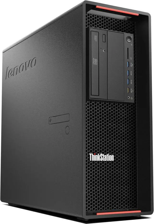 Alt view image 2 of 6 - Lenovo ThinkStation P710 E5-2620 v3 2.4GHz RAM 16GB SSD 256GB Quadro M2000 Win10