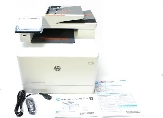 Main image of HP Color LaserJet Pro MFP M477fdn Multifunction printer laser AC 110-127V CF378A