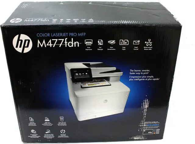 Alt view image 5 of 5 - HP Color LaserJet Pro MFP M477fdn Multifunction printer laser AC 110-127V CF378A