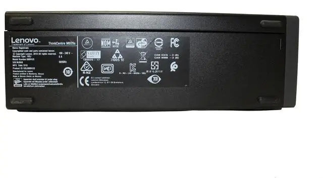 Alt view image 6 of 6 - Lenovo ThinkCentre M920s SFF Core i5-8500 3.0GHz Ram 8GB HDD 1TB 10SJ000HUS