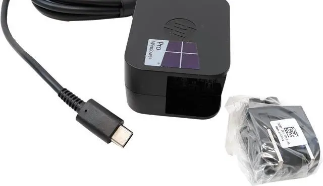 Alt view image 2 of 4 - HP AC Adapter TPN-AA01 TPN-DA01 USB-C 15.75W Input 100-240V/0.6A Output 5.25V/3A 792584-004 792619-001 R-41012670