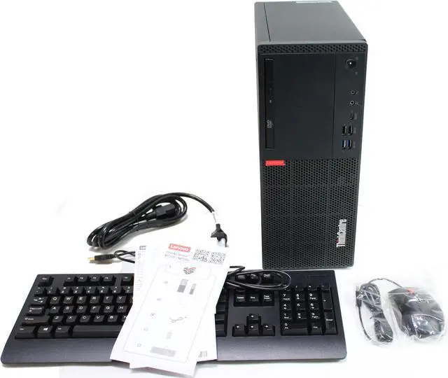 Main image of Lenovo ThinkCentre M720t tower Intel Core i5-9400 2.9 GHz RAM 8GB SSD 256GB 10SQ007DUS