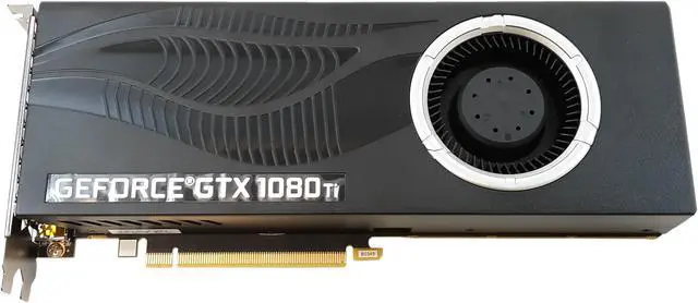 Alt view image 2 of 6 - PNY GeForce GTX 1080 Ti Graphic Card - 1.48 GHz Core - 1.58 GHz Boost Clock - 11 GB GDDR5X - Dual Slot Space Required