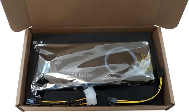 Main image of PNY GeForce GTX 1080 Ti Graphic Card - 1.48 GHz Core - 1.58 GHz Boost Clock - 11 GB GDDR5X - Dual Slot Space Required