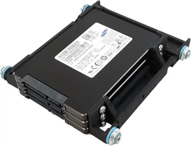 Alt view image 5 of 7 - Compeve SSD/HDD Carrier Adapter Caddy Mounting Tray Bracket Bay 2.5" to 3.5" 3xSSD For HP Workstations Z210 Z220 Z230 Z400 Z420