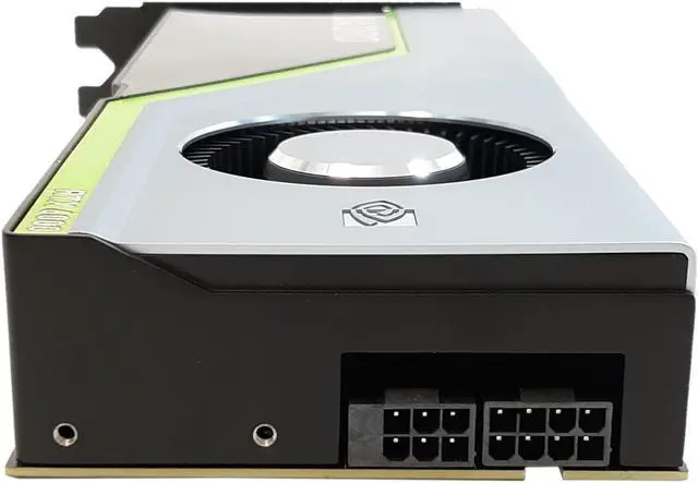 Alt view image 4 of 6 - PNY nVIDIA Qudro RTX 6000 VCQRTX6000 24GB GDDR6 PCI-Ex16 4xDP USB-C 900-5G150-1750-000