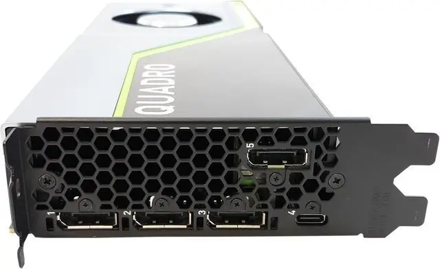 Alt view image 2 of 6 - PNY nVIDIA Qudro RTX 6000 VCQRTX6000 24GB GDDR6 PCI-Ex16 4xDP USB-C 900-5G150-1750-000