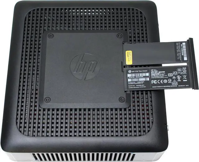 Alt view image 4 of 4 - HP T730 Thin Client Desktop Computer CPU AMD RX-427BB 2.7GHZ RAM 8GB SANDISK 32GB P5V92UT#ABA