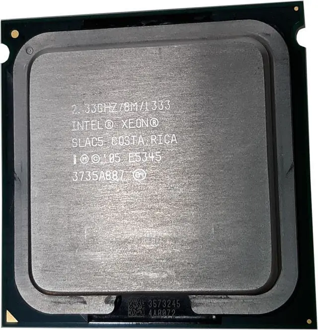 Alt view image 5 of 6 - INTEL Slac5  Xeon E5345 Quadcore 2.33Ghz 8Mb L2 Cache 1333Mhz Fsb Socketj(Lga771) 65Nm 80W Processor Only