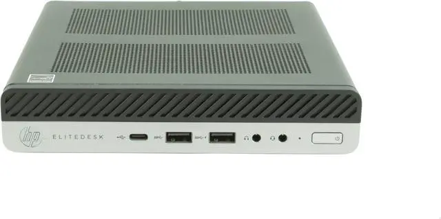 Alt view image 4 of 6 - HP EliteDesk 705 G4 Mini PC AMD Ryzen 5 Pro 2400G M.2. 256Gb RAM 8Gb 6DX40US#ABA