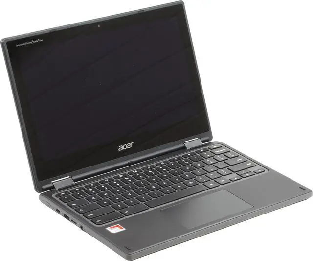 Alt view image 2 of 7 - Acer Chromebook Spin 311 R721T 11.6" Touch AMD A6 9220C 1.8 GHz 4GB RAM 32GB eMMC Chrome OS NX.HBRAA.003