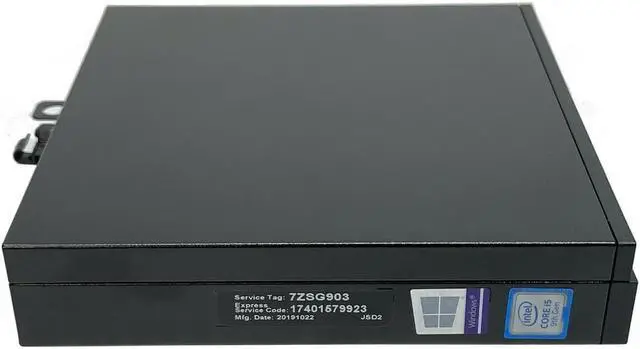 Alt view image 6 of 6 - Dell OptiPlex 5070 SFF Intel Core I5-9500T 2.2 GHZ 8GB RAM 256GB SSD D10U003 8C8RH