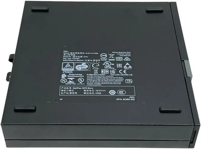 Alt view image 5 of 6 - Dell OptiPlex 5070 SFF Intel Core I5-9500T 2.2 GHZ 8GB RAM 256GB SSD D10U003 8C8RH