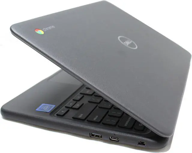 Alt view image 3 of 7 - Dell Chromebook 3100 11.6" Intel Celeron N4020 1.1 GHz eMMC 16Gb RAM 4Gb 0KYC9 P29T001