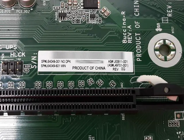 Alt view image 4 of 4 - HP ProDesk 600 G5 MT Buccina-R CFL-Q370 Motherboard L63911-001 L49701-001 L64049-001 L64049-601