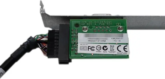 Alt view image 3 of 3 - HP Z440 Full Height 2nd Serial Port & Cable 641397-001 611901-001 628646-001