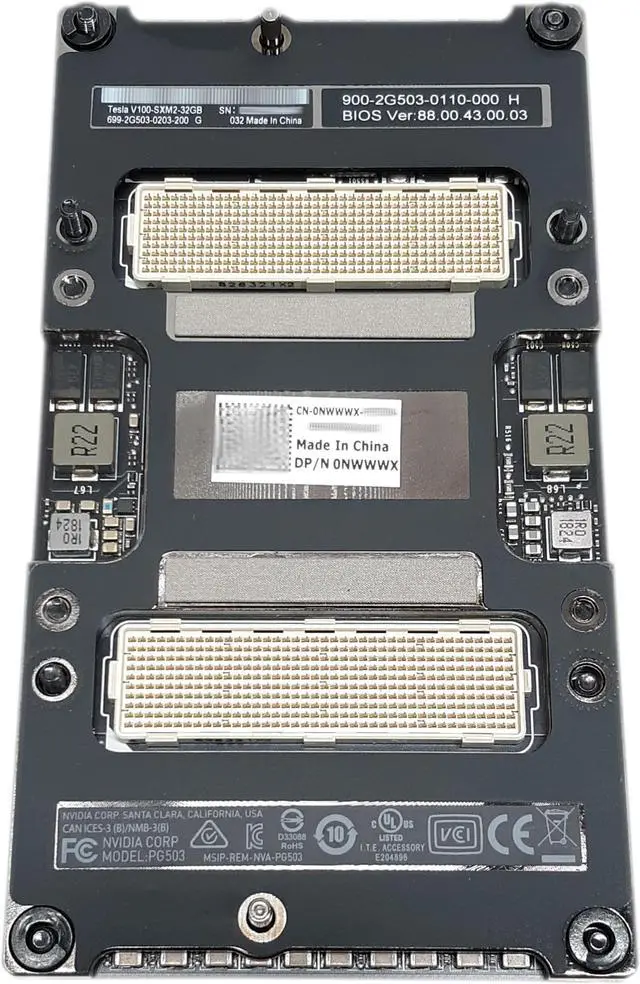 Alt view image 4 of 4 - Dell nVIDIA Tesla V100 32GB SXM2 GV100-896-A1 900-2G503-0110-000 NWWWX