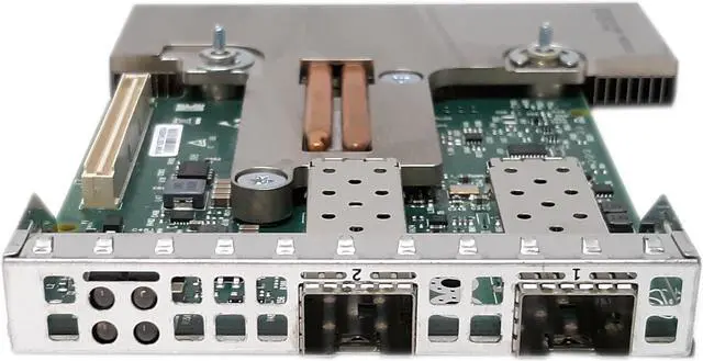 Alt view image 2 of 3 - Dell Mellanox CX422A ConnectX-4 Dual Port 25GbE SFP Network Daughter Card R887V 0R887V