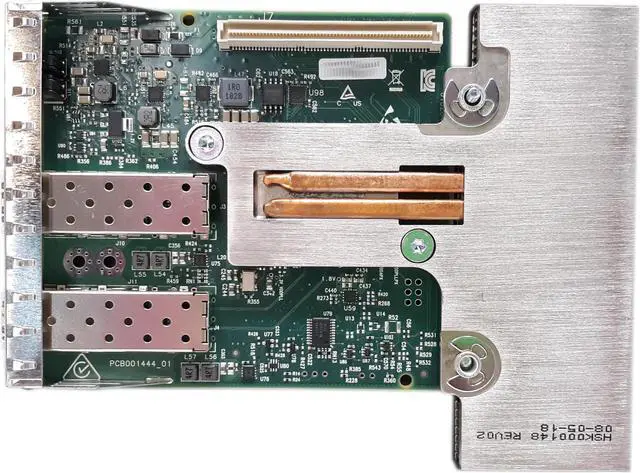 Main image of Dell Mellanox CX422A ConnectX-4 Dual Port 25GbE SFP Network Daughter Card R887V 0R887V