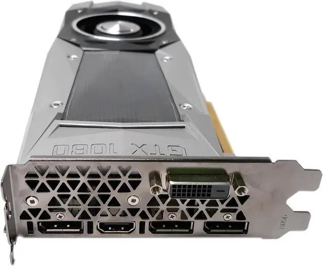 Alt view image 2 of 4 - PNY Nvidia GeForce GTX 1080 GTX1080 8GB GDDR5X PCIe 3.0 x16 VCGGTX10808PB-CG