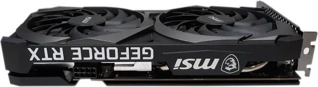Alt view image 3 of 5 - MSI Nvidia GeForce RTX 3060 TI Ventus 2x 8GB OCV1 LHR PCIe4 x16 HDMI 3xDP