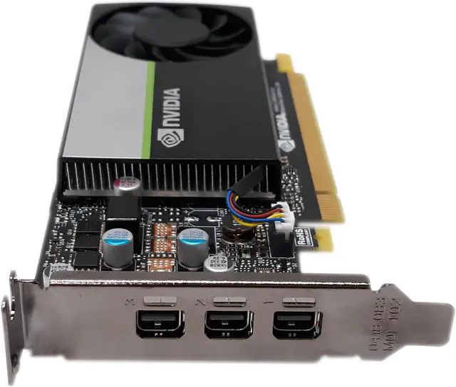 Alt view image 2 of 4 - PNY nVIDIA T400 2GB GDDR6 PCI-E x16 3 Mini DP 900-5G172-1701-000 RVCNT400