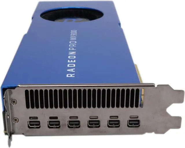 Alt view image 4 of 7 - AMD Radeon Pro WX9100 WX 9100 16GB HBM2 6x miniDP 102D0510100 000001 100-505957