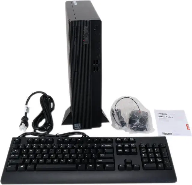 Alt view image 2 of 3 - Lenovo ThinkCentre M70s SFF i5-10400 2.9GHz 8GB RAM 1TB HDD Win 10 Pro 11DC002VUS