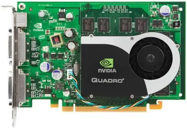 Main image of nVidia Quadro FX 1700 512MB PCIe x16 DVI-I Graphics Card HP GU096AA 454317-001
