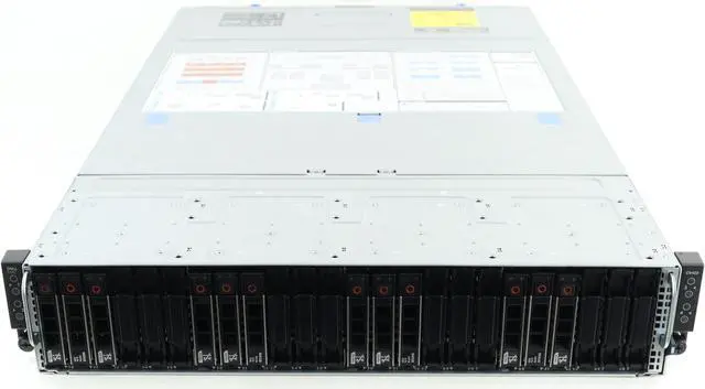 Main image of Dell Powerwdge C6400 4x Xeon Gold 6130 RAM 512GB SSD 4x960GB Network Adapter NVMe Extender J5TC7 YTVTT