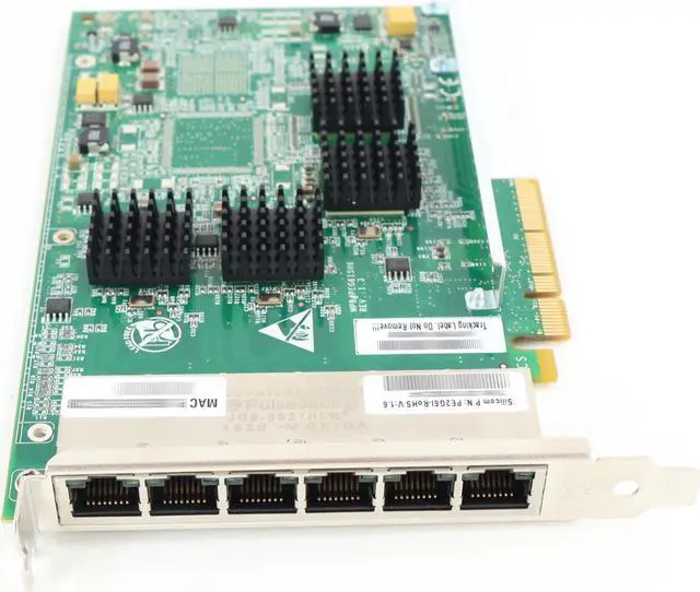 Alt view image 2 of 3 - Silicom SNS 6x1Gb EVO Ethernet Expansion (iSCSI/NAS) ETH-6X1C PE2G6I-RoHS