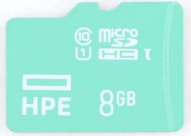 Main image of HPE Enterprise Mainstream Flash Media Card 8GB Micro SD 726118-003 838820-001