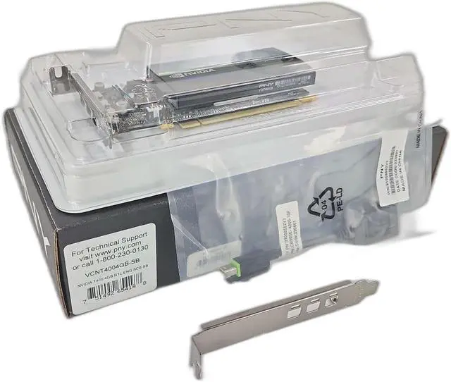 Main image of PNY T400 nVIDIA VCNT4004GB-SB 4GB 64-bit GDDR6 PCI E 3.0 x16 Low Profile SFF