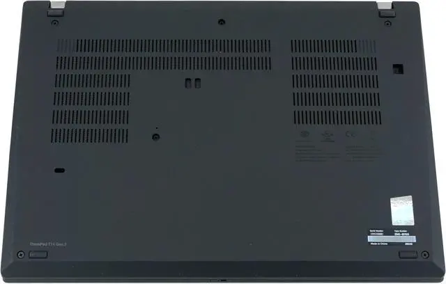 Alt view image 6 of 6 - Lenovo ThinkPad T14 G2 14" i5-1135G7 2.4GHz 8GB RAM 256GB NVMe 20W000T9US