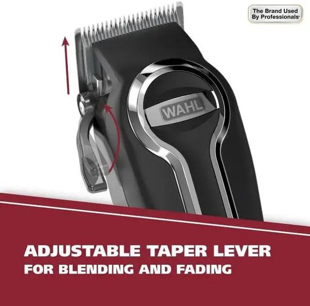 Alt view image 7 of 7 - WAHL Elite Pro Corded High Performance Hair Clipper Trimmer Cutting Kit 79602