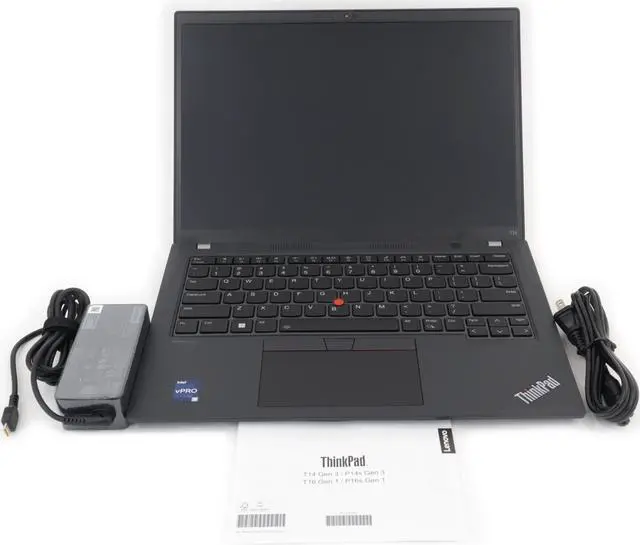 Main image of Lenovo 14" Thinkpad Laptop T14 G3 Intel Core i5-1245U 16GB 512GB SSD W11P- (Manufacturer Recertified)