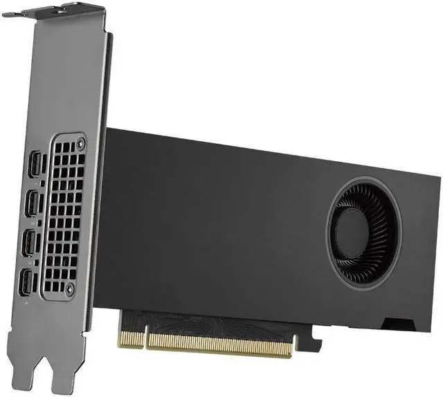 Alt view image 4 of 6 - PNY nVidia RTX A2000 High Profile 6GB GDDR6 ECC PCIe x16 4xminiDP VCNRTXA2000