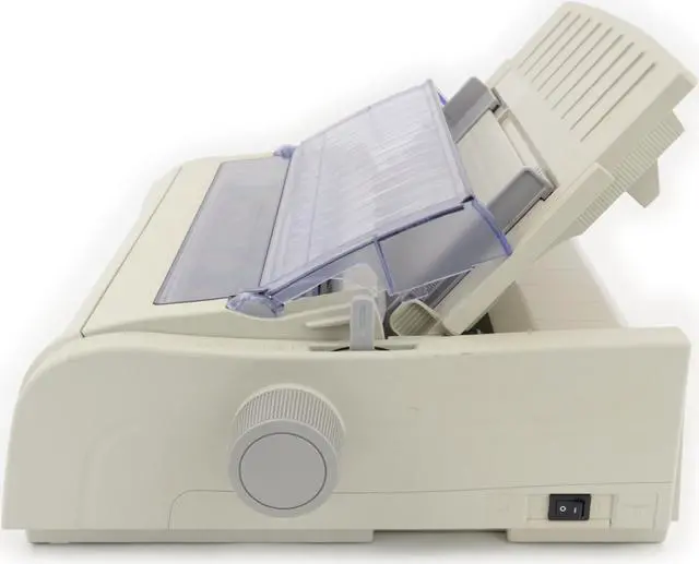 Alt view image 3 of 4 - OKI Data Microline 420 9-pin Dot Matrix Printer D22200A