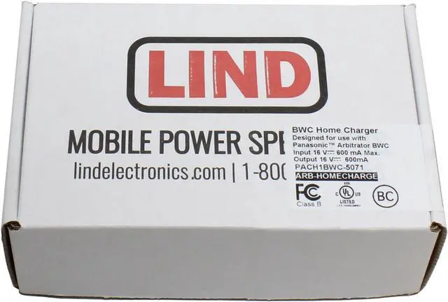 Main image of Lind Bmc Cradle Only Home ARB-HOMECHARGE For Panasonic Body Wearable Camera